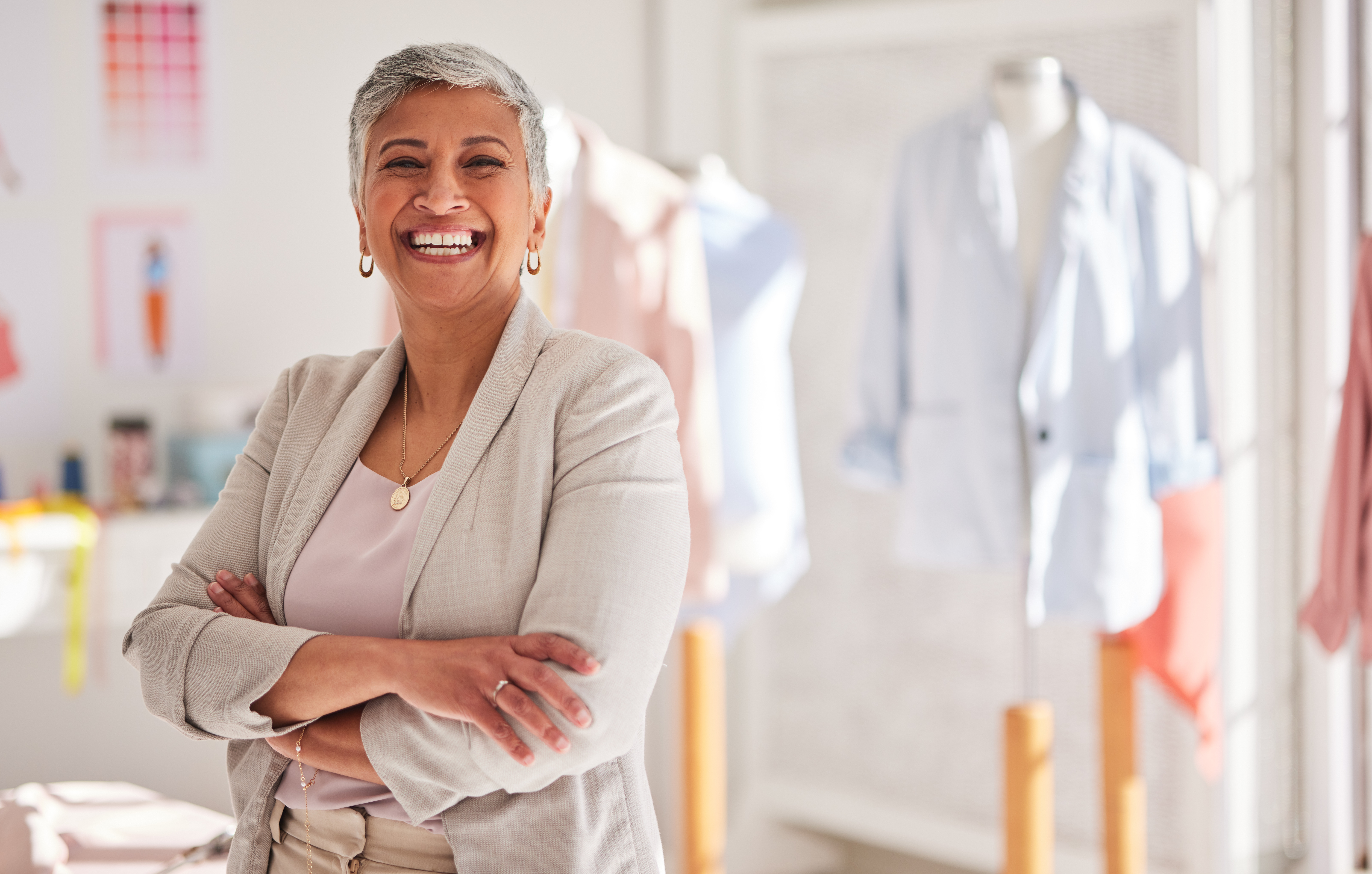 Confident business woman